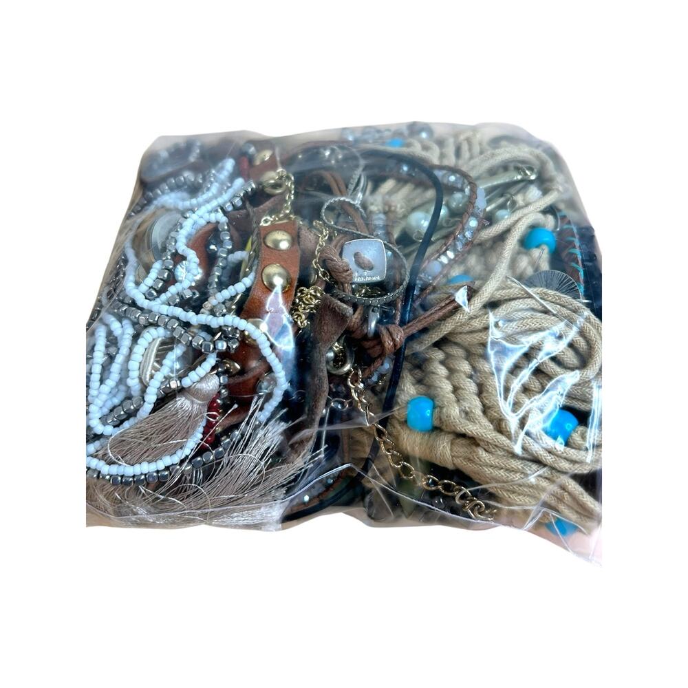 Mixed Jewelry Craft Lot Upcycle Crafting Jewelry Making Scrap Lot Supplies